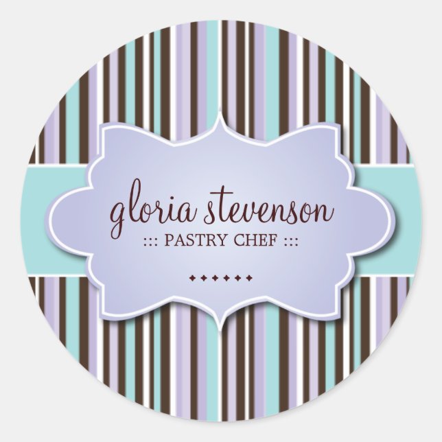 Stickers de pot de cupcake décoratifs (Devant)