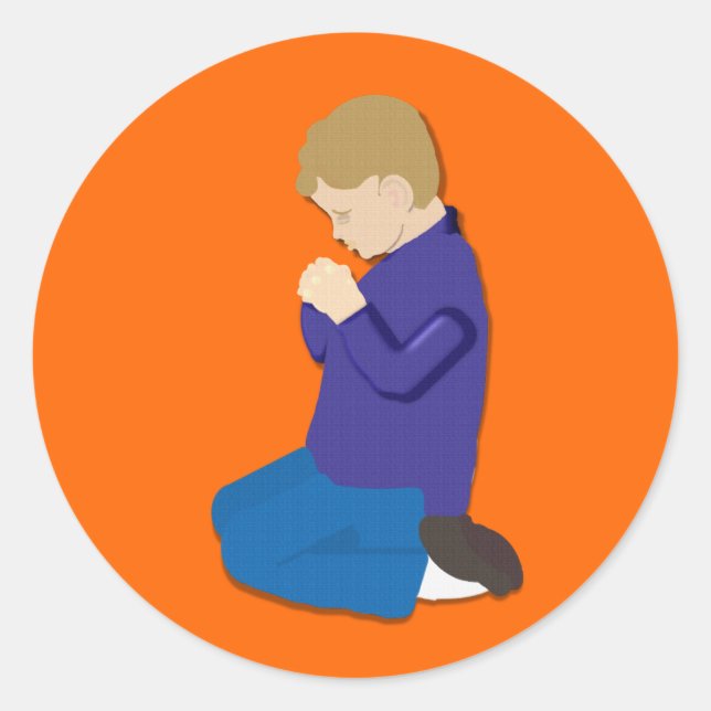 Stickers de prière pour enfant II (Devant)