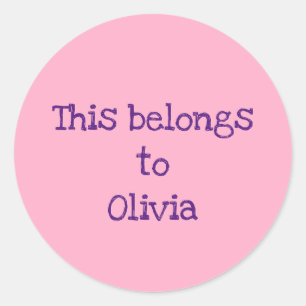 Stickers de propriétés personnalisées