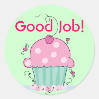 Stickers de récompense Cupcake