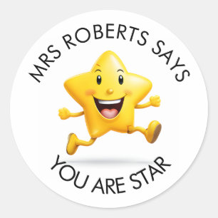 Stickers de récompense pour les enseignants pour e