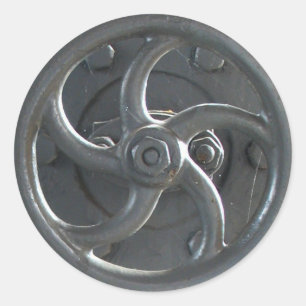 Stickers de roue de réglage de pression du moteur 