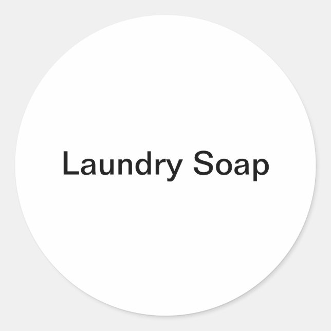 Stickers de savon de blanchisserie (Devant)