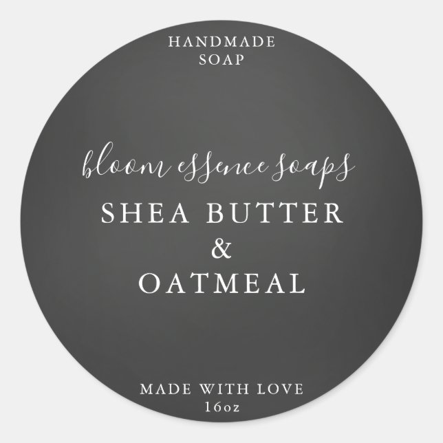 Stickers de savon de marque (Devant)