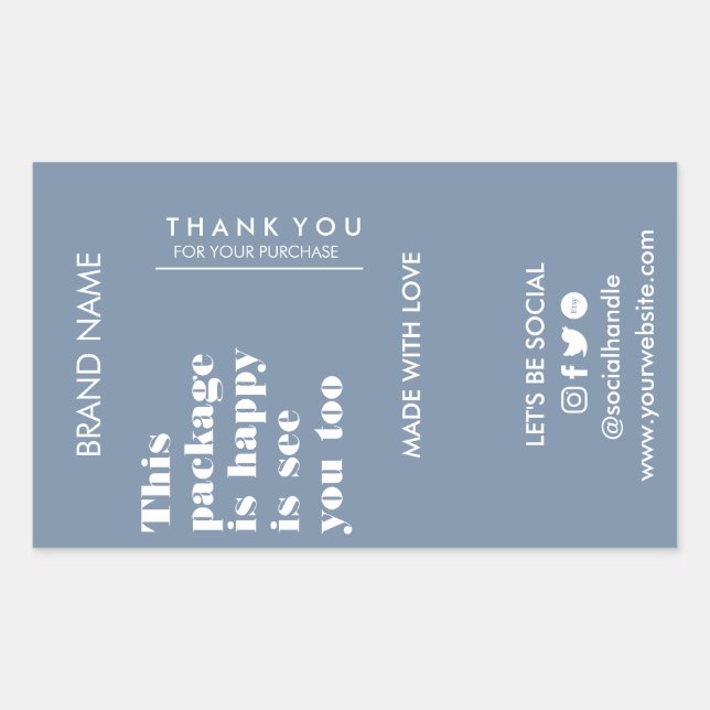 Stickers De Scellage De Boîte, Stickers De Scellag (Devant)