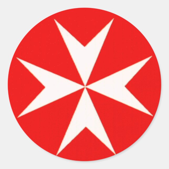 STICKERS DE SKATEBOARD MALTESE CROSS (Devant)