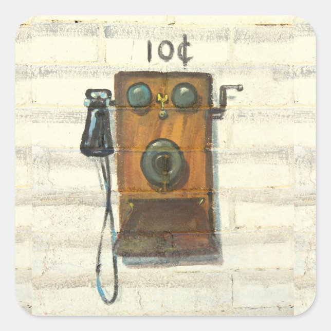 stickers de téléphone antique (Devant)