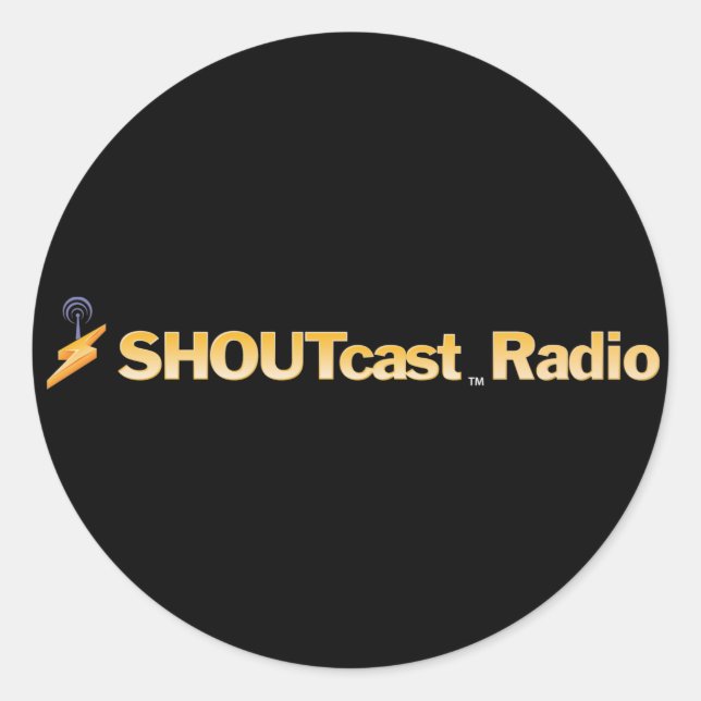Stickers de titre SHOUTcast (Devant)