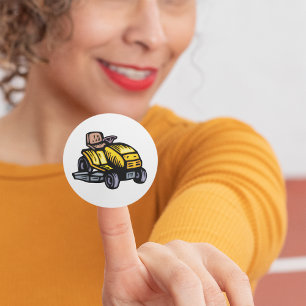 Stickers de tondeuse à gazon