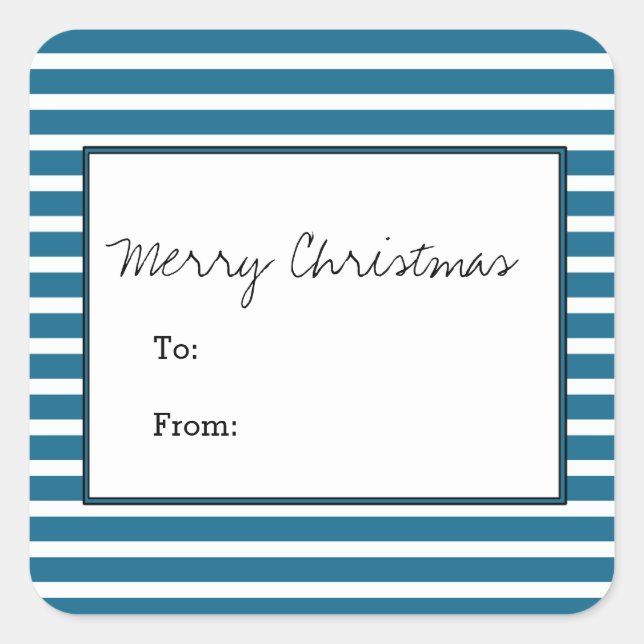 Stickers de vacances Blue Festipes (Devant)