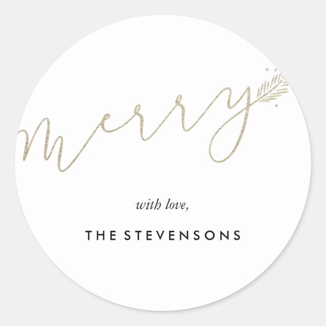 Stickers de vacances Merry Pines (Devant)