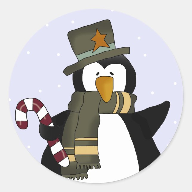 Stickers de vacances Penguin (Devant)
