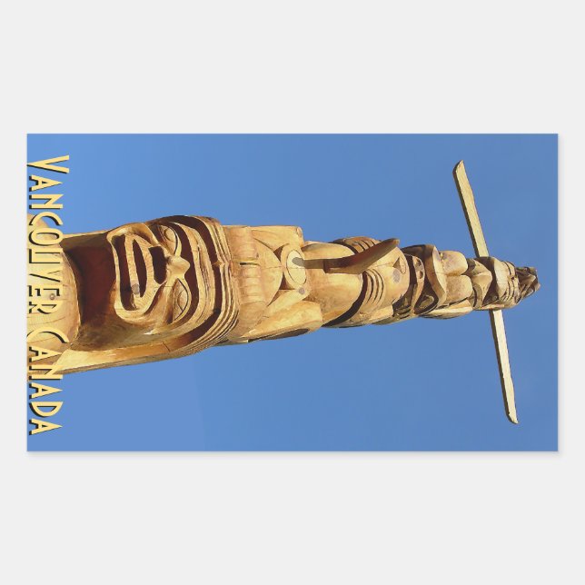 Stickers de Vancouver Canada Art commémoratif (Devant)