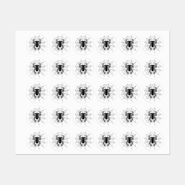 Stickers de vinyle sur mesure de SpiderGremlin (Feuille)
