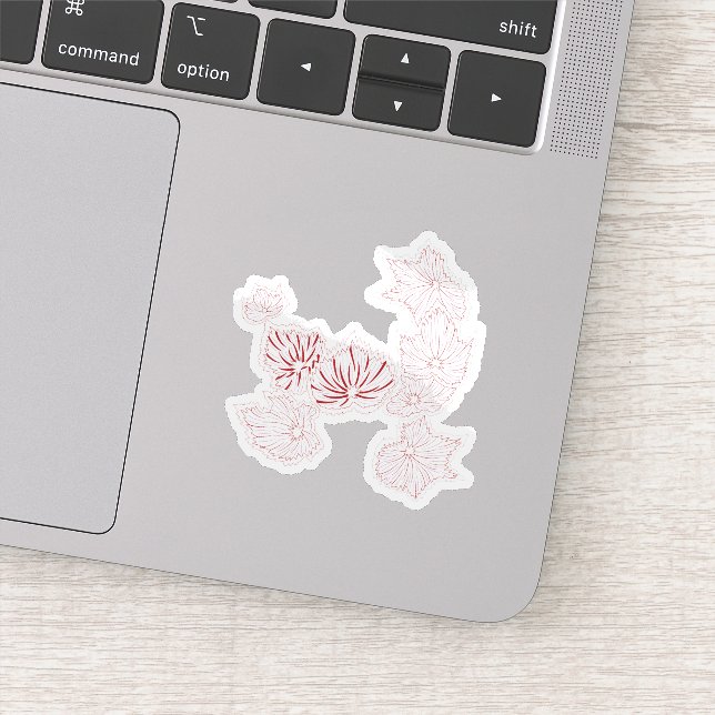 Stickers de vinyle transparent | Effacer et person (Détail)