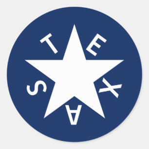 Stickers De Zavala (drapeau de la République du Te