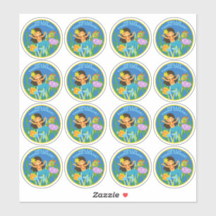 Stickers d'école Bonjour 3e année!