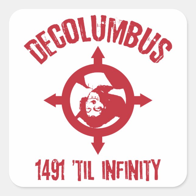 Stickers Decolumbus 1491 Til Infinity (Devant)