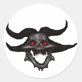 Stickers Demon Skull