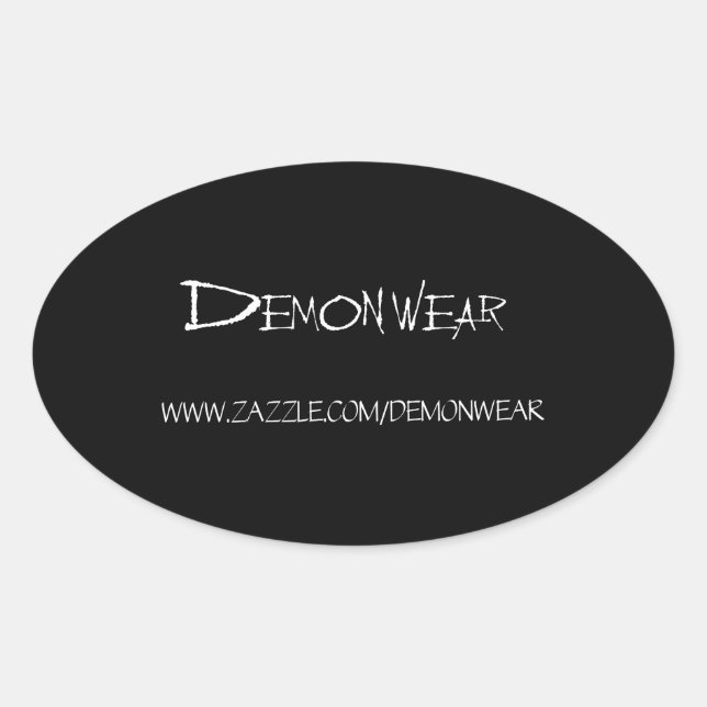 Stickers DemonWear Promo 2 (Devant)