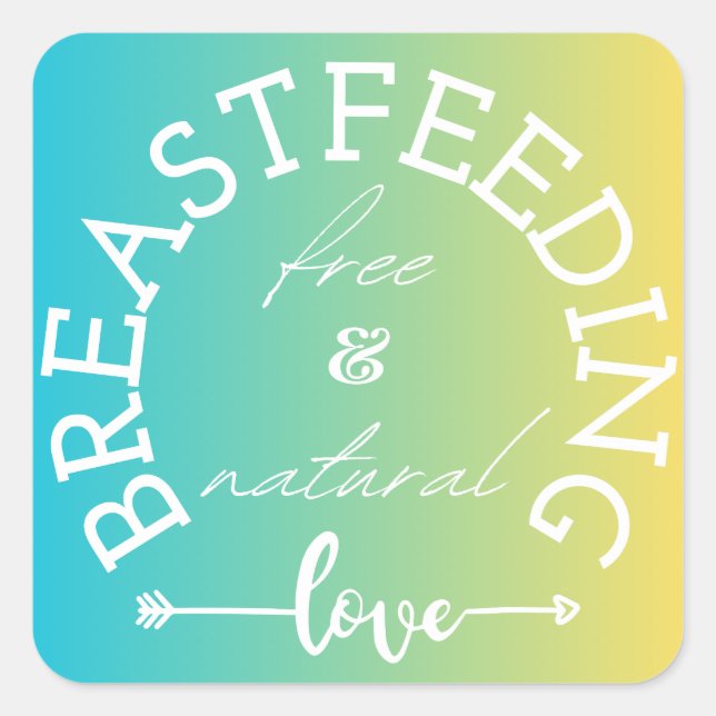 Stickers Devis d'allaitement (Devant)