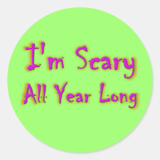 Stickers d'horreur (Devant)