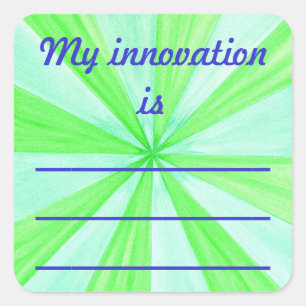 Stickers d'idées d'innovation