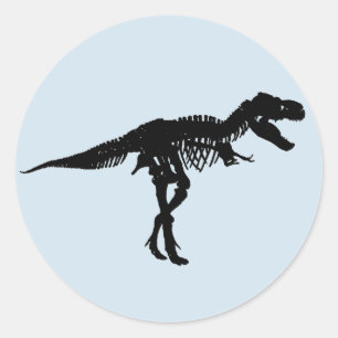 Stickers Dinosaur Party Tyrannosaurus Rex Skeleton