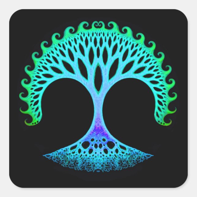Stickers d'inspiration pour l'arbre fractal de la  (Devant)