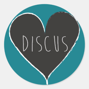 Stickers Discus Love