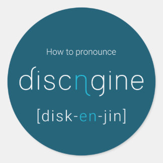 Stickers Disk-En-Jin