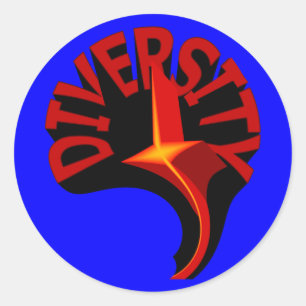 Stickers Diversité Étoiles