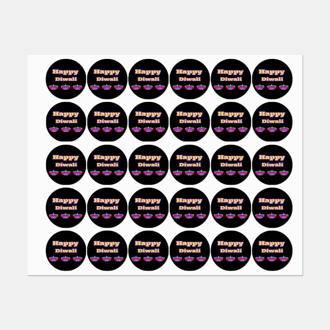 Stickers Diwali (Ce Diwali) (Feuille)