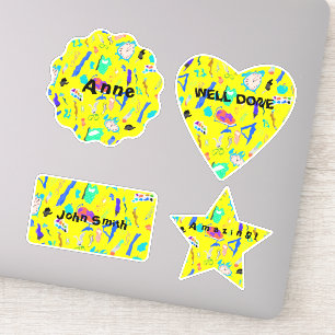 Stickers Dizzy Retour à l'école personnalisés