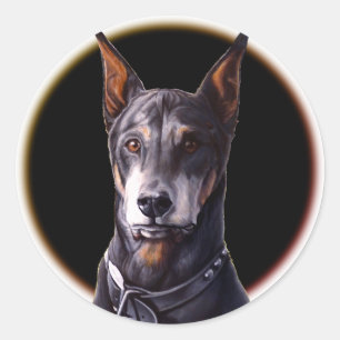 Stickers Doberman Stickers Doberman Pinscher Stick