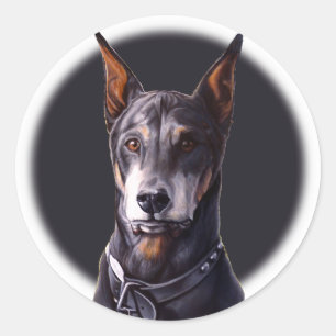 Stickers Doberman Stickers Doberman Pinscher Stick