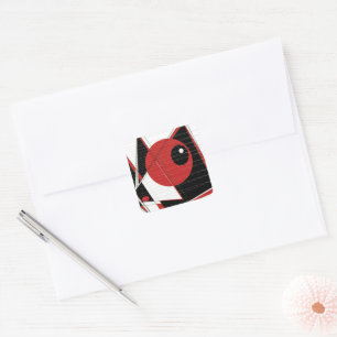 Stickers d'observation des yeux rouges