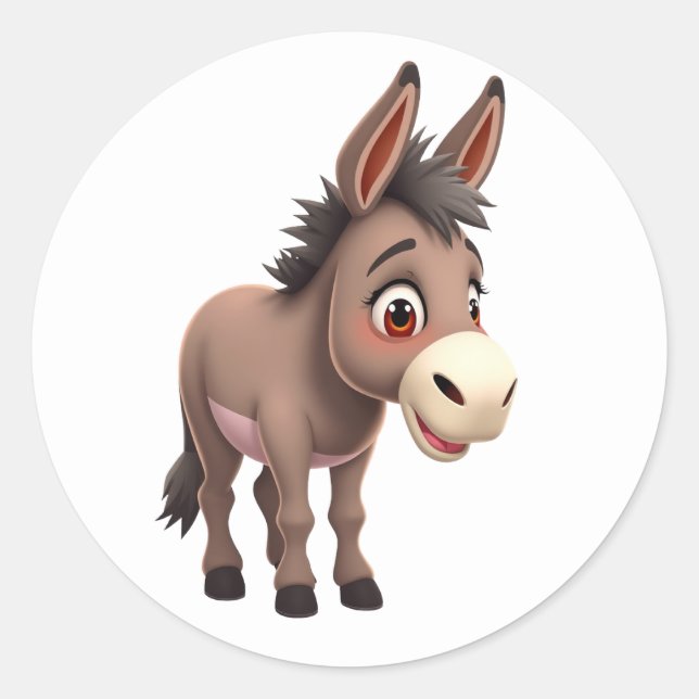 Stickers Donkey (Devant)