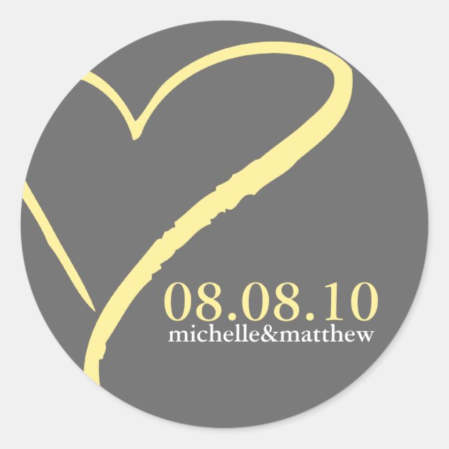 Stickers Doodle Heart (Devant)