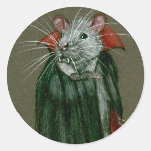 Stickers Dracula Nombre de Rats