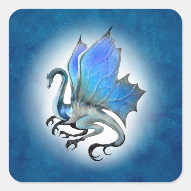 Stickers Dragon Bleu (Devant)
