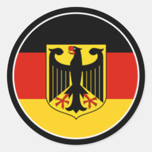 Stickers Drapeau allemand par Burton