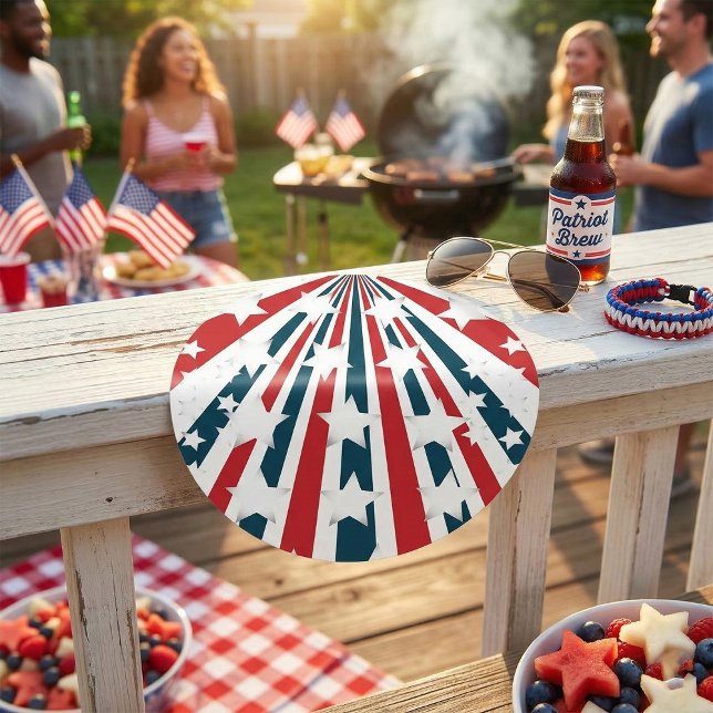 Stickers Drapeau Américain Stylisé (Créateur téléchargé)