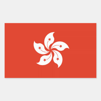 Stickers Drapeau de Hong Kong
