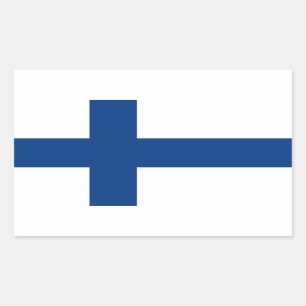 Stickers drapeau finlandais