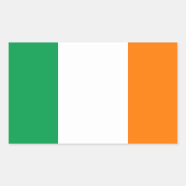 Stickers Drapeau Irlandais (Devant)