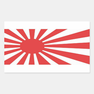 Stickers Drapeau Japonais Soleil Levant