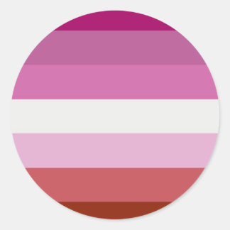 stickers drapeau lesbienne