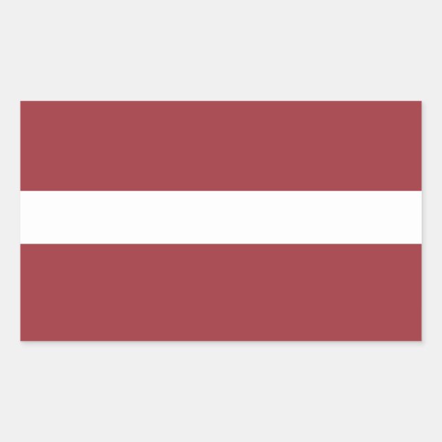 Stickers Drapeau Lettonie* (Devant)