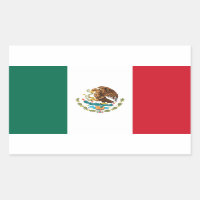 Stickers drapeau mexicain